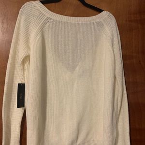 NWT Lulus beige oversized sweater Sz XS